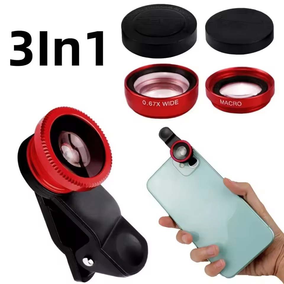 3In1 Mobile Phone Fish Eye Len - огляд і ціна Fishing Camera