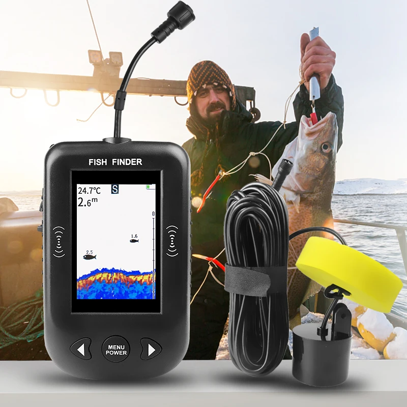 Erchang XF03 Fish Finders 45 D - огляд і ціна Fishing Depth Finder