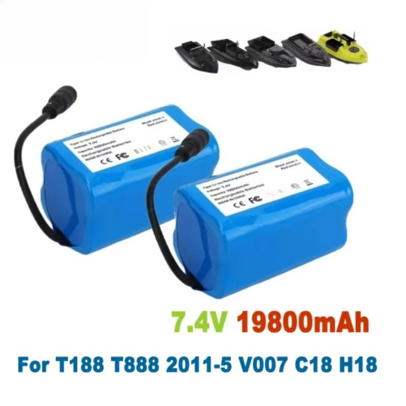 7.4V 19800mAh Battery with USB - огляд і ціна Fish Finder Charger
