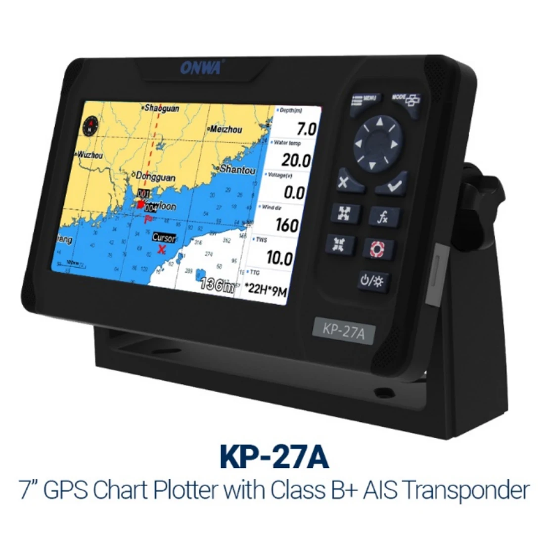 ONWA KP-27A 7-inch Color LCD G - огляд і ціна Fish Finder Gps