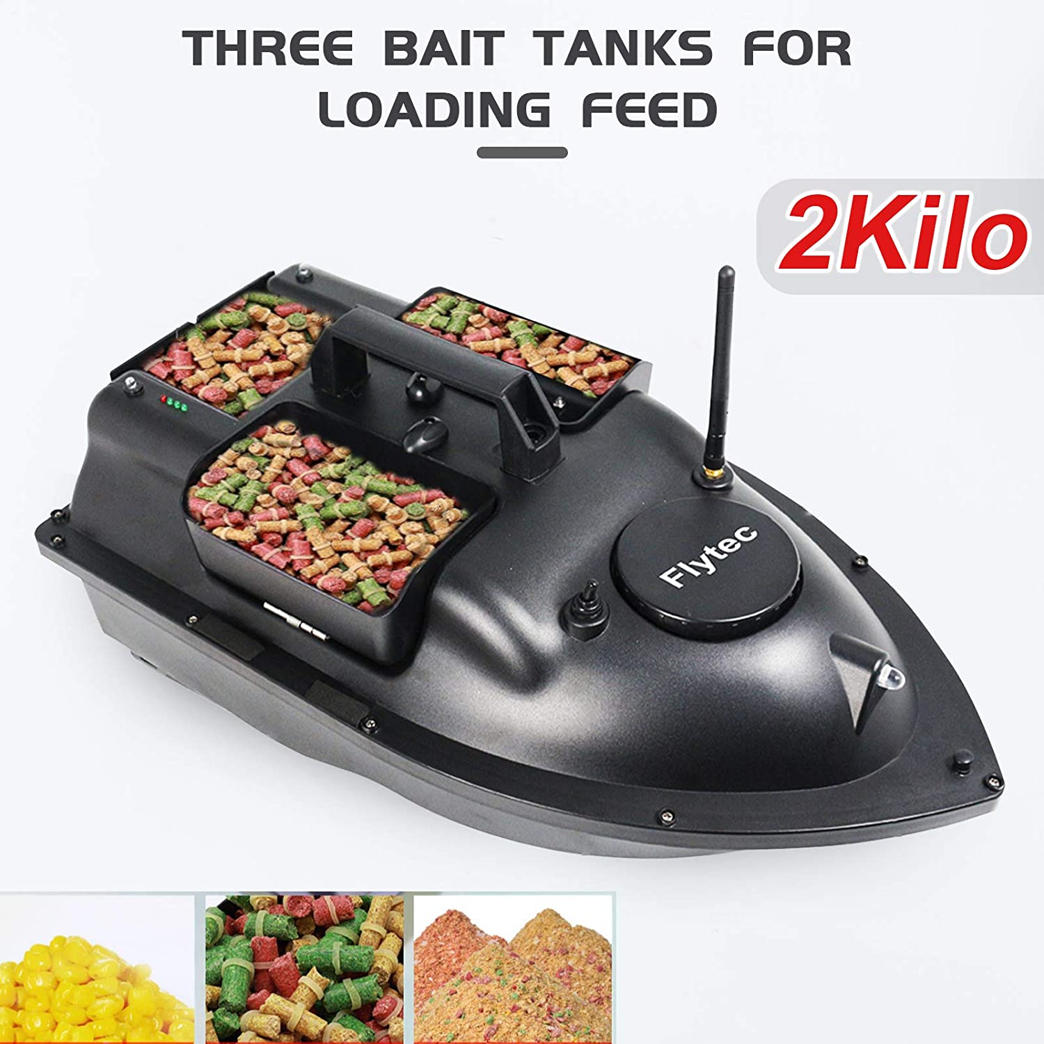 500M Wireless RC Bait Boat Hoo - огляд і ціна Fish Finder Gps